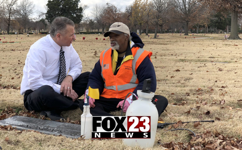 Clay Loney with Fox 23 Tulsa covers the Shining Honor Project