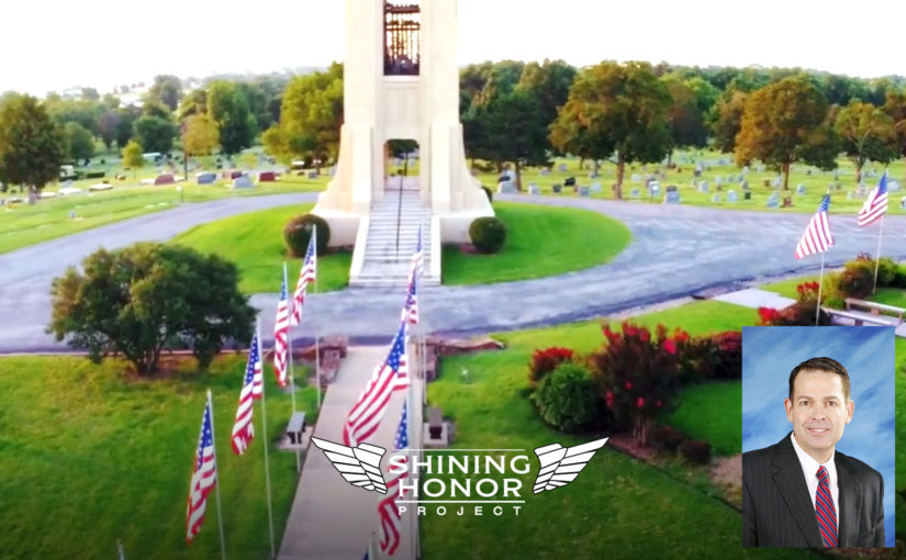 Memorial Park Cemetery and the Shining Honor Project in Tulsa, Oklahoma