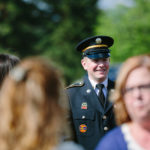 A military veteran at Shining Honor Project's A Salute to Veterans - Kalispell, Montana